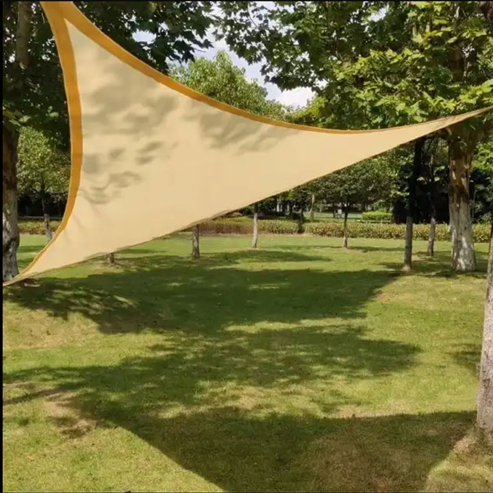 Trojuholníkový Hdpe Sun Shade Net Shade Sail